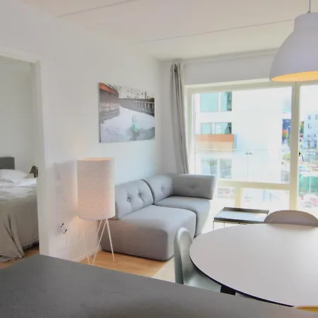 아파트 Great 2-bed Wprivate Balcony By Harbour 오덴세